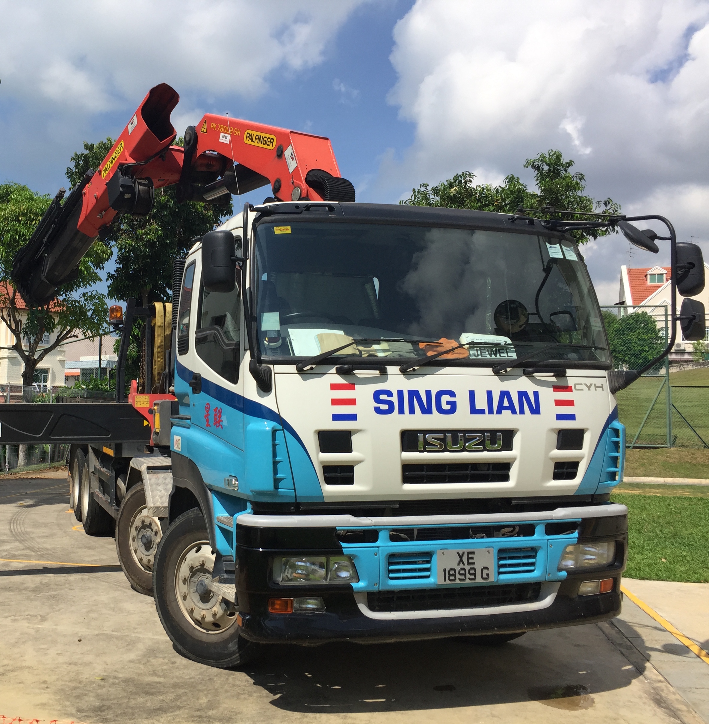 toy lorry crane