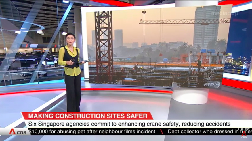 Stability Control System to be deployed to help ensure crane safety in Singapore